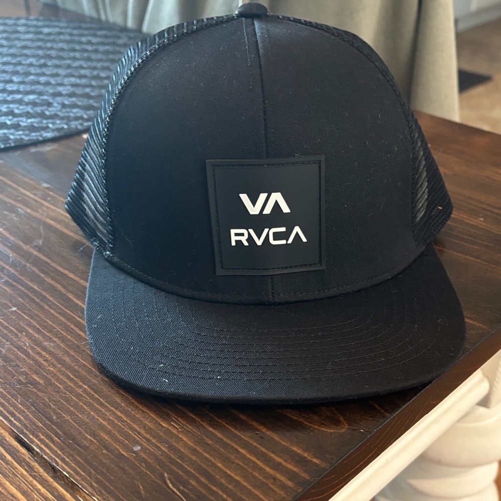 RVCA Classic Black Mesh Cap